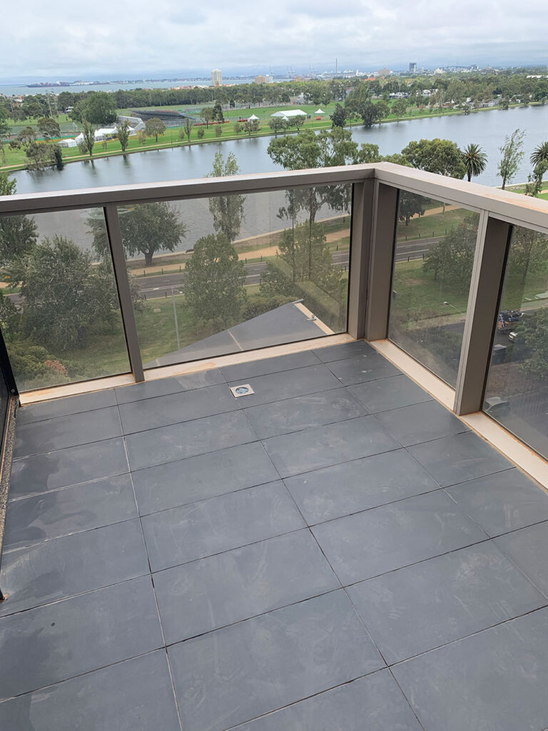 Balcony Regrouting